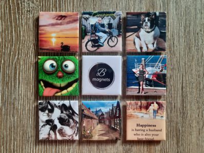 Fotomagneten met eigen foto – gepersonaliseerd cadeau