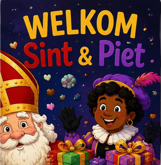 Sinterklaas Aftelkalender 2026 met 6 Magneten – Van Sint & Piet - Afbeelding 3
