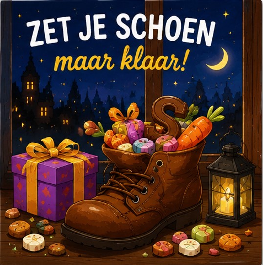 Sinterklaas Aftelkalender 2026 met 6 Magneten – Van Sint & Piet - Afbeelding 8