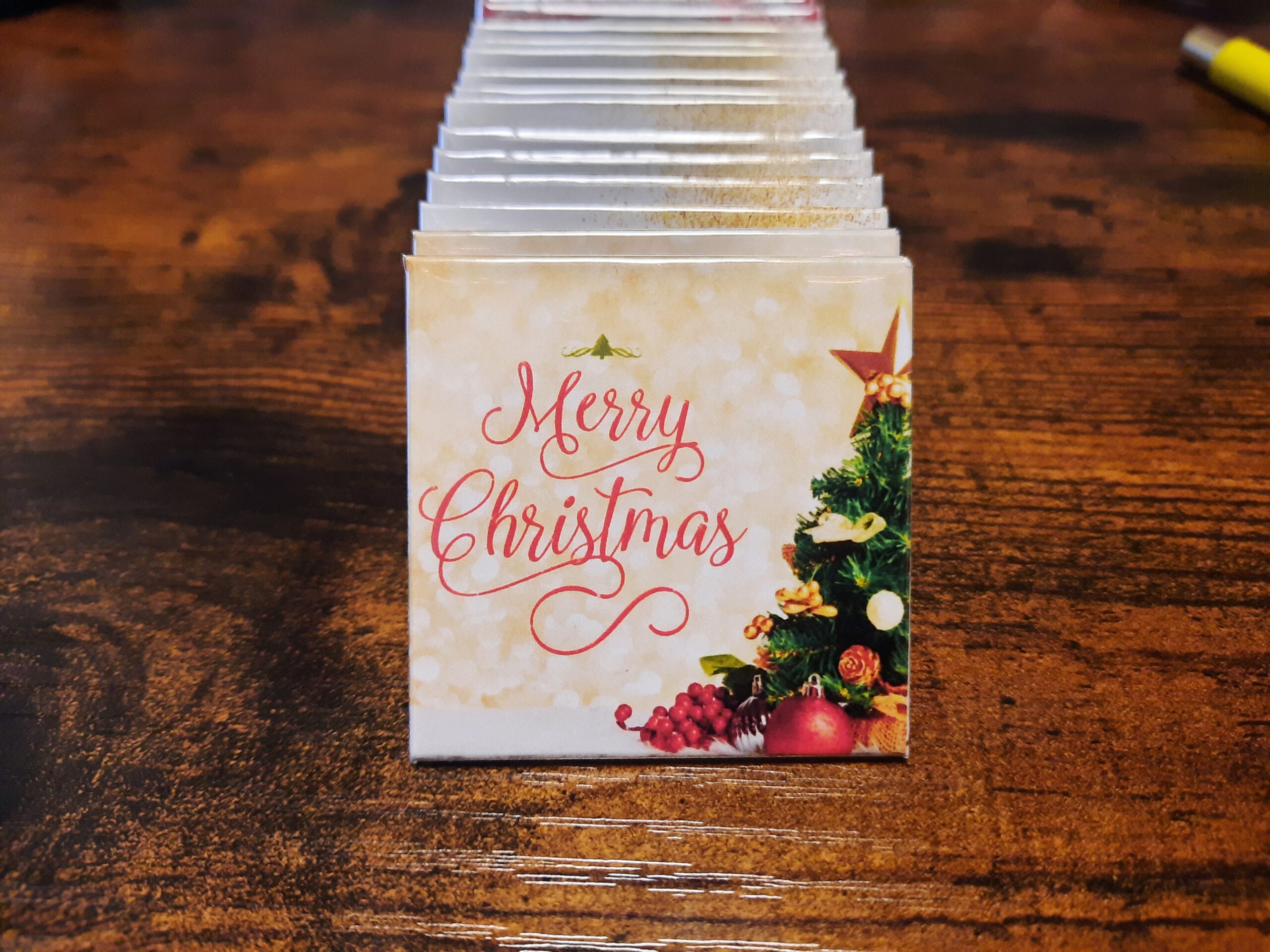Feestdagen fotomagneet kerst en nieuwjaar (wenskaart als magneet) - Afbeelding 3
