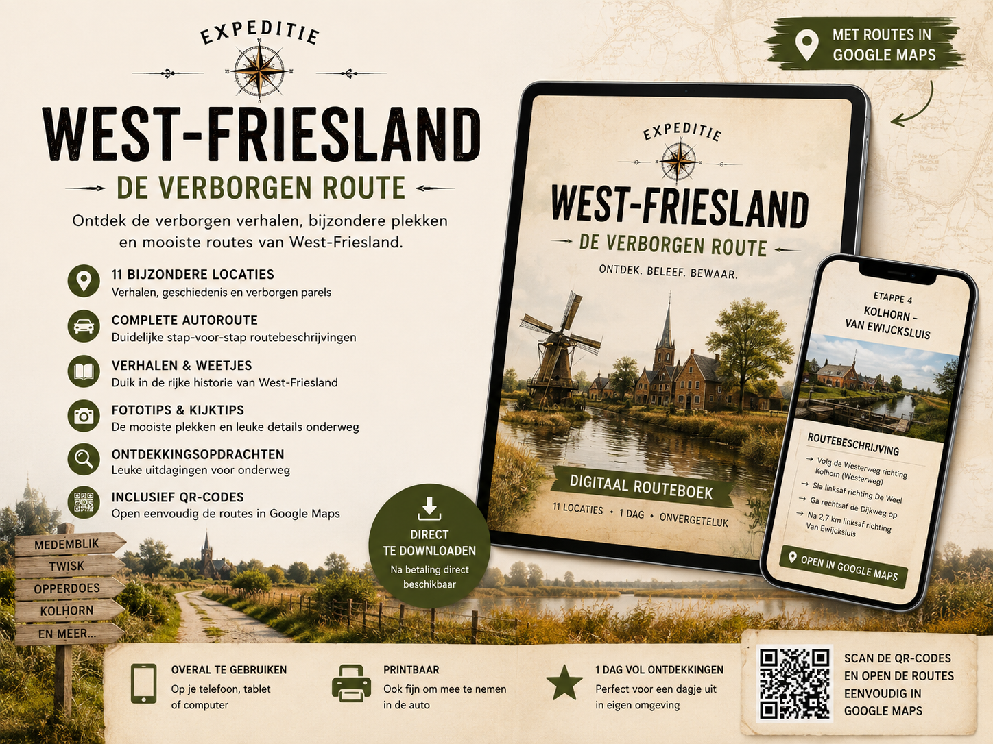 Autoroute West-Friesland – Expeditie De Verborgen Route | Digitaal Routeboek - Afbeelding 2