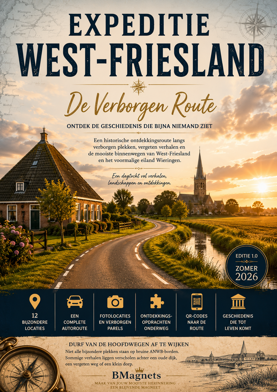 Autoroute west friesland, wieringermeer, oud eiland wieringen