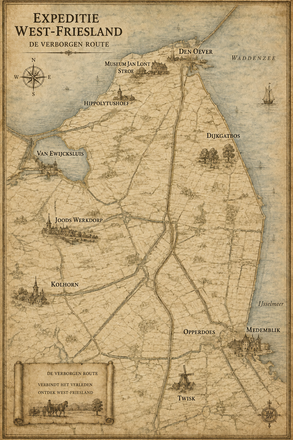 Autoroute West-Friesland – Expeditie De Verborgen Route | Digitaal Routeboek - Afbeelding 3